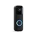 Blink Video Doorbell | Two-way audio, HD video, motion and chime app alerts and Alexa enabled — wired or wire-free (Black)