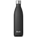 S'well Stainless Steel Water Bottle, 25oz, Onyx, Triple Layered Vacuum Insulated Containers Keeps Drinks Cold for 48 Hours and Hot for 24, BPA Free, Perfect for On the Go