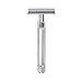 Edwin Jagger DE89LBLAMZ Classic Double Edge Manual Eco-Friendly and Reusable Safety Razor for Men and Women for Shaving Cream or Soap (Lined)