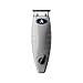 Andis 74055 Professional Corded/Cordless Hair & Beard Trimmer, Zero Gapped, Close Cutting Carbon Steel T-Outliner Blade, Grey