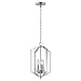 Maxim Provident-Three Light Pendant-10 Inches Wide by 16 inches high-Satin Nickel Finish -Traditional Installation