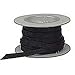 Techflex CCP0.50BK25 Flexo Clean-Cut Braided Sleeve, 1/2' x 25' L, Black