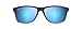 Maui Jim Men's Onshore Polarized Rectangular Sunglasses, Blue Black Stripe Fade/Blue Hawaii, Large