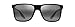 Maui Jim Pure Collection Pailolo W/Patented Polarizedplus2 Lenses Rectangle Sunglasses, Black/Neutral Grey Polarized, Large