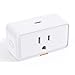 YIFAN Smart Plug 15A, Smart Home WiFi Outlet with USB C Port, C Smart Series Tuya Smart Outlet with RF433/APP Remote Control, Compatible with Alexa, Google Home, No Hub Required, 2.4G WiFi Only