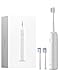 Laifen Wave Electric Toothbrush, Oscillation & Vibration Sonic Electric Toothbrush for Adults with 3 Brush Heads, IPX7 Waterproof Magnetic Rechargeable Travel Powered Toothbrush (ABS White)