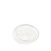 TOSSWARE NATURAL Flat Sip Lid Set of 50 - Plant Based 96mm Lids for Cold Cups - Plastic Alternative Straw Lids - Clear Flat Lids - Only Compatible with TOSSWARE NATURAL 10, 12, 16, 20 & 24oz Cups