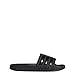 adidas Unisex Shower Slide Sandal, Core Black/Core Black/Core Black, 12 US Men