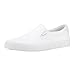 Lugz | Clipper Casual Sneakers for Men | Slip On Shoes For Men | Everyday Men Footwear, White, 10