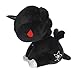 Aurora® Enchanting ©Tokidoki Fumo Stuffed Animal - Bright & Colorful Design - Showpiece Plush - Black 8.5 Inches