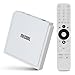 Android TV Box 11.0, MECOOL KM2 Plus Deluxe Smart TV Box 4GB 32GB Certification Netflix Google Assistant Dolby Atmos and Vision, Compatible with AV1 HDR 4K 2.4G 5.0G WiFi6 BT5.0 Amlogic S905X4