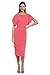 Maggy London Women's Boat Neck Flutter Sleeve Dress Occasion Event Guest of, Rapture Rose