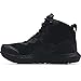 Under Armour Men's Micro G Valsetz Mid Military and Tactical Boot, Black (001)/Black, 10.5 M US