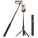 Uranzl 60' Phone Tripod & Selfie Stick Tripod with Remote,Travel &Compact Tripod for iPhone and Android,Cell Phone Tripod Compatible with iPhone 15/14/13/Android