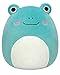 Squishmallows Original 12-Inch Ludwig Teal Frog with Mint Green Belly - Medium-Sized Ultrasoft Official Jazwares Plush