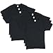 Hanes Mens Essentials T-shirt Pack, Crewneck Cotton For Men, 4 Or 6 Available, Black - 6 Pack, 3X-Large US