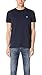 Lacoste Mens Short Sleeve Crew Neck Pima Cotton Jersey T-Shirt, Navy Blue, XX-Large