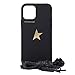 Golden Goose Star Lace-Trimmed iPhone 12 Pro Max Case Black