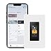 ORVIBO Matter Smart Dimmer Switch, Works with Apple Home, Alexa & Google Home, w/Weather Display, Energy Monitoring, Single Pole, Neutral Wire Required