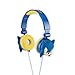 Sonic The Hedgehog Over-Ear Headphones for Kids - Adjustable Headband, Stereo Sound, Tangle-Free Cable, Volume Control, and 3.5mm Jack - Perfect for School, Home, and Travel