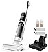 IMAGIC M3 Wet Dry Vacuum Cleaner, Cordless Vacuum Mop All in One for Hard Floors, Lightweight Floor Cleaner for Sticky Messes with Edge Cleaning, Self-Cleaning and Hot Air Drying, White