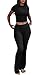 YETOWA Women's 2 Piece Lounge Outfits with Slim Short Sleeve Tops and Low Rise Flare Leggings Sets Versatile Yoga Fall Sweatsuit