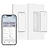 ORVIBO Wireless Smart Dimmer Switch w/Remote, Single Pole Dimmable Switch, Work with Alexa, Neutral Wire Required, No Hub Needed, 902MHz RF Technology (Switch + Remote) NOT Support Matter