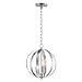 Maxim Provident-Three Light Pendant-12 Inches Wide by 14.5 inches high-Satin Nickel Finish