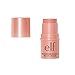 e.l.f. Monochromatic Multi Stick, Luxuriously Creamy & Blendable Color, For Eyes, Lips & Cheeks, Glistening Peach, 0.17 oz (5g)