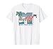 MTV Beach Island Flamingo Logo Vintage Graphic T-Shirt T-Shirt