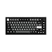 Akko 5075B Plus Mechanical Keyboard 75% Percent RGB Hot-swappable Creamy Keyboard with Knob, Black & Silver Theme with PBT Double Shot ASA Profile Keycaps V3 Creamy Yellow Pro Switch