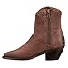 Lucchese Womens Avie Studded Pointed Toe Casual Boots Ankle Mid Heel 2-3' - Brown - Size 8.5 B