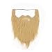 BinaryABC Fake Beard and Mustache,Halloween Costume Party Festival Supplies (Brown)