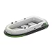 YUEWO 4 Person Inflatable Boat for Adults, Inflatable Dinghy, Fishing Inflatable Kayak, Heavy Duty Inflatable Canoe River Inflatable Raft Lake, Air Blow Up Boat with 2 Paddle