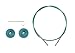 Knit Picks Options Interchangeable Circular Knitting Needle Cable - 47' Green