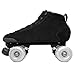 Bont Skates - Prostar S Black Suede Professional Roller Skates with Glow Light Up Led Wheels - Indoor and Outdoor (4.5)