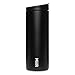 MIIR, Flip Traveler, Double-Wall Vacuum Insulated with Leakproof Lid, BPA-Free Stainless Steel Construction, Black, 16 Fluid Ounces