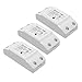 SONOFF BASICR2 WiFi Switch 3-Pack Wireless Remote Control Electrical for Household Appliances,Compatible with Alexa DIY Your Home Via iPhone Android App