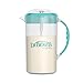 Dr. Brown's Baby Formula Mixing Pitcher with Adjustable Stopper, Locking Lid, & No Drip Spout, 32oz, BPA Free, Teal