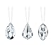 Swarovski Strass Crystal 1.5' Prisms 3 Pcs Crystal SunCatcher Rainbow Maker Ornaments Package Deal