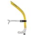 FINIS Original Center-Mount Swimmer's Snorkel for Lap Swimming and Swim Training, Yellow, Adult