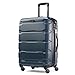 Samsonite Omni PC Hardside Expandable Luggage with Spinner Wheels, Checked-Medium 24-Inch, Teal