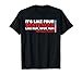 IT' s like four sentences like Run Spot Run trump debate T-Shirt