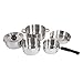 Stansport Heavy Duty - Stainless Steel Clad Cook Set (369), 7 Piece