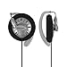 Koss KSC75 Portable On-Ear Clip Headphones, Retro Style, Ultra Lightweight, Silver and Black