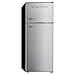 Frigidaire EFR751, 2 Door Apartment Size Refrigerator with Freezer Combo, 7.5 cu ft, Platinum Series, Stainless Steel-21.5' D x 22.4' W x 55.5' H