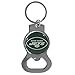 NFL Siskiyou Sports Fan Shop New York Jets Bottle Opener Key Chain One Size Team Color