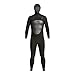 XCEL Men's Axis Hooded Front Zip Full Wetsuit, High Performance Stretch, 5/4mm