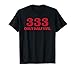 Half evil number 333 T-Shirt