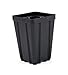 Grower's Solution Square Greenhouse Pots 3.5 inch x 5 inch- Black - Plastic - Deep - Qty 50